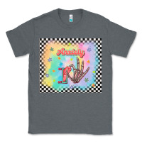 Charcoal Heather anxiety on tumbler Classic Tee - TumblerDesignByShophia