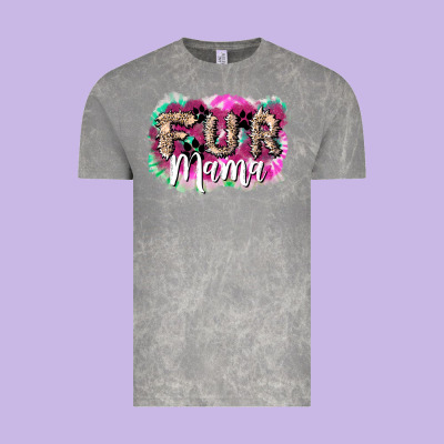 Fur Mama Mother's Day Vintage Tee Designed By Howdyjamesfarm