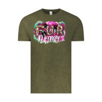 Vintage Olive Fur mama mother's day Vintage Tee - HowdyJamesFarm