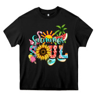 Black summer soul Heavy Core Tee - NancyCooperArtShop