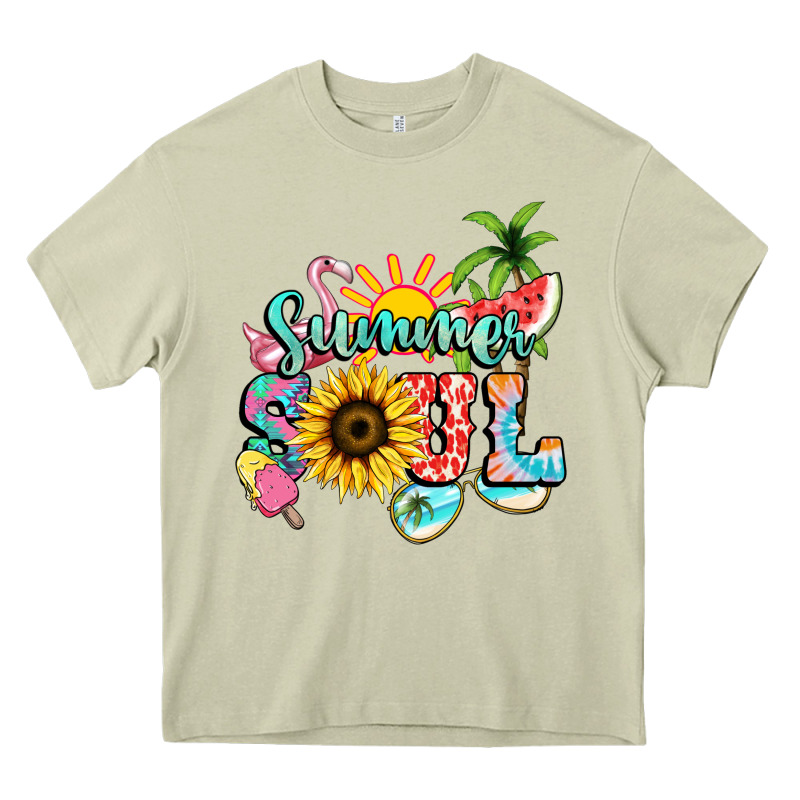 Summer Soul Heavy Core Tee by NancyCooperArtShop | Teevron