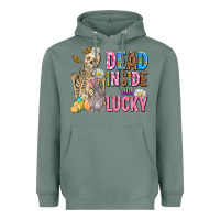Sage easter dead inside but lucky  with skeleton Heavyweight Hoodie - AdoDesignShop