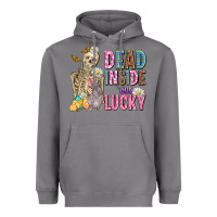 Storm easter dead inside but lucky  with skeleton Heavyweight Hoodie - AdoDesignShop