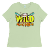 Matcha Wild about Softball Ladies Tee - HowdyJamesFarm