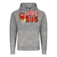 Cloud Rock Love Bug Vintage Hoodie - FaDigitalArtStudio