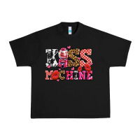 Black kiss machine with lips olivia Urban Heavy Tee - OliviaCreatesArt