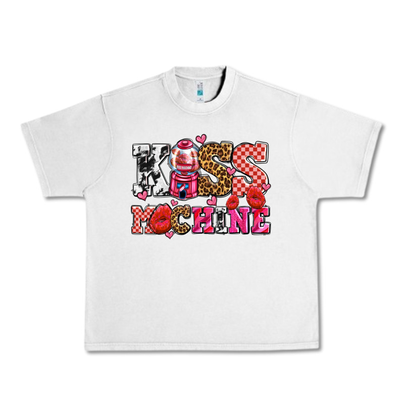 Kiss Machine With Lips Olivia Urban Heavy Tee by OliviaCreatesArt | Teevron