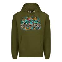 Army Green hot mom summer Premium Hoodie - CowhideDigitalArt