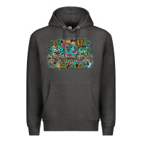 Charcoal Heather hot mom summer Premium Hoodie - CowhideDigitalArt
