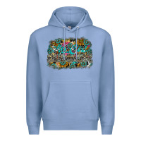 Colony Blue hot mom summer Premium Hoodie - CowhideDigitalArt