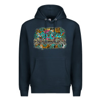 Navy hot mom summer Premium Hoodie - CowhideDigitalArt