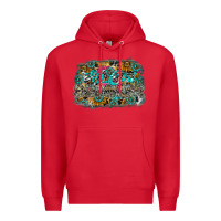 Red hot mom summer Premium Hoodie - CowhideDigitalArt