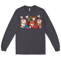 Smoke Baseball Coffee Cups Long Sleeve Tee - FaDigitalArtStudio