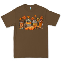 Cacao Fall coffee cups Premium Tee - NancyCooperArtShop