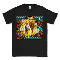Black aztec tribal horse Classic Tee - TumblerDesignByShophia