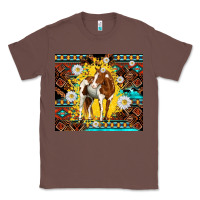 Chestnut aztec tribal horse Classic Tee - TumblerDesignByShophia