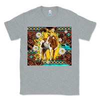 Heather Grey aztec tribal horse Classic Tee - TumblerDesignByShophia