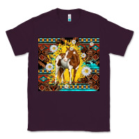Plum aztec tribal horse Classic Tee - TumblerDesignByShophia