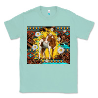 Seafoam aztec tribal horse Classic Tee - TumblerDesignByShophia