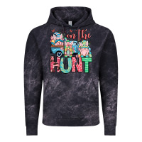 Cloud Black Easter gnomes on the hunt Vintage Hoodie - OliviaCreatesArt