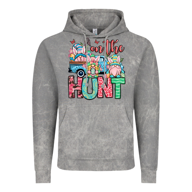 Easter Gnomes On The Hunt Vintage Hoodie by OliviaCreatesArt | Teevron