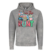 Cloud Rock Easter gnomes on the hunt Vintage Hoodie - OliviaCreatesArt