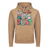Vintage Coffee Easter gnomes on the hunt Vintage Hoodie - OliviaCreatesArt