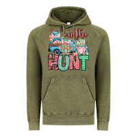 Vintage Olive Easter gnomes on the hunt Vintage Hoodie - OliviaCreatesArt