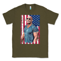Army Green Dwayne The Rock Johnson Men Gift Classic Tee - maiPhamDesign