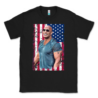 Black Dwayne The Rock Johnson Men Gift Classic Tee - maiPhamDesign