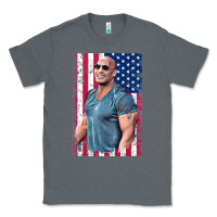 Charcoal Heather Dwayne The Rock Johnson Men Gift Classic Tee - maiPhamDesign