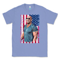 Colony Blue Dwayne The Rock Johnson Men Gift Classic Tee - maiPhamDesign