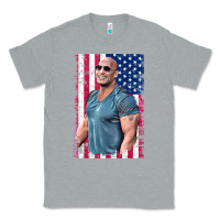 Heather Grey Dwayne The Rock Johnson Men Gift Classic Tee - maiPhamDesign
