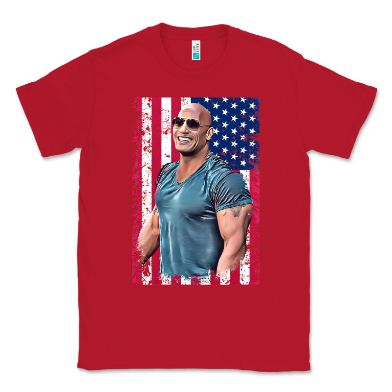 Dwayne The Rock Johnson Men Gift Classic Tee by maiPhamDesign | Teevron