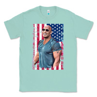 Seafoam Dwayne The Rock Johnson Men Gift Classic Tee - maiPhamDesign