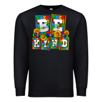 Black bee kind autism Premium Sweatshirt - AdoDesignShop