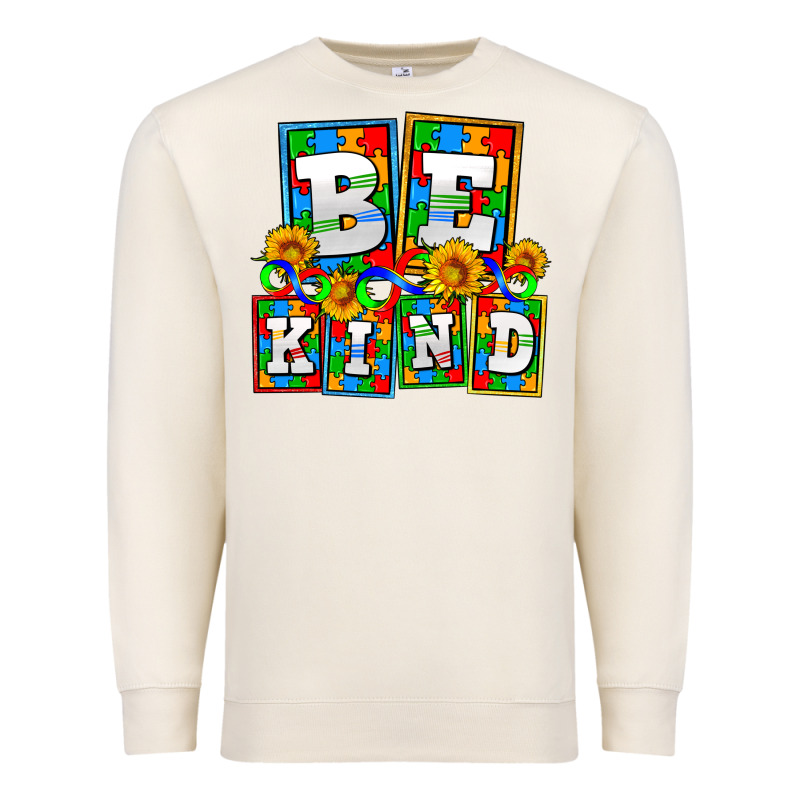 Bee Kind Autism Premium Sweatshirt by AdoDesignShop | Teevron