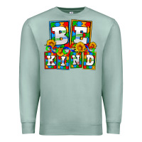 Seafoam bee kind autism Premium Sweatshirt - AdoDesignShop