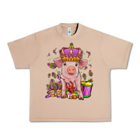 Burro mardi gras pig Urban Heavy Tee - OliviaCreatesArt