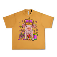 Peanut Butter mardi gras pig Urban Heavy Tee - OliviaCreatesArt