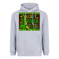 Heather Grey shamrock bomb cant pinch this Heavyweight Hoodie - AdoDesignShop
