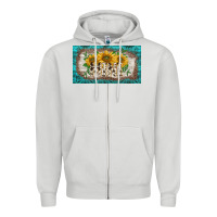 Dove Grey western mother's day mini  cup Zipper Hoodie - BarkalooDesign