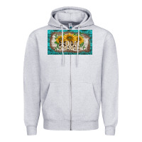 Heather Grey western mother's day mini  cup Zipper Hoodie - BarkalooDesign