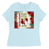 Baby Blue nuestro primer dia de la madre juntos Ladies Tee - TumblerDesignByShophia