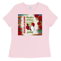 Bubblegum Pink nuestro primer dia de la madre juntos Ladies Tee - TumblerDesignByShophia