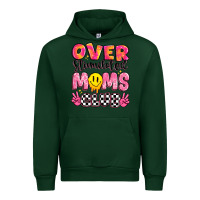 Forest Green over stimulated moms club Urban Hoodie - JahusDesignShop