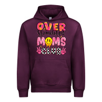Mauve Wine over stimulated moms club Urban Hoodie - JahusDesignShop