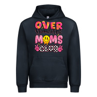 Navy over stimulated moms club Urban Hoodie - JahusDesignShop