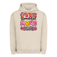 Pigment French Oak over stimulated moms club Urban Hoodie - JahusDesignShop