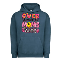 Pigment Midnight Navy over stimulated moms club Urban Hoodie - JahusDesignShop